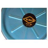 Lot of 3 Lanterns 2 Kerosene Lanterns lamps and an early Battery powered Lantern