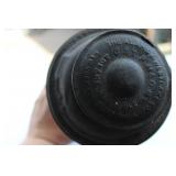 2 Kerosene Lanterns Lamps NYCS Handlan St. Louis Red Glass ADLAKE