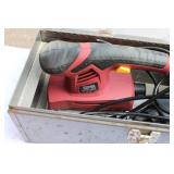 Lot of 4 Electric Sanders – Rigid Belt, Black & Decker, Makita, Chicago Electric