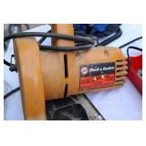 Mixed Tool Lot – Portable Heater, Black & Decker Saw, Flare Tool, Stapler, Solder Gun