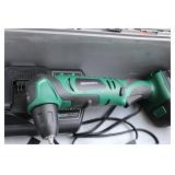 Mixed Power Tool Lot – Masterforce Right Angle Drill, Black & Decker Drill, Tool Shop Grinder