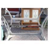 Black & Decker workbench with tool Tray and Long Electrical extension cord on hose reel