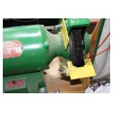Heavy Duty 3/4 HP dual wheel Grinder with bench  60064 173-2 1707N Inc Extra Wheel