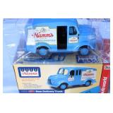 1:24 Scale Hamm’s Beer Delivery Truck by Auto World – Like New in Box
