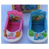 Fisher Price Happy Family Twins Nursery Set – Cribs, Highchairs, Changing Table & More