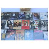 Vintage Cassette Tape Collection – Pop, Rock, and Dance Icons