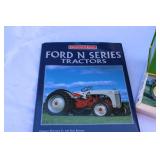 Tractor Book & Toy Collection – 3 Books + 6 Tractors Including John Deere Tin Box with Wrench