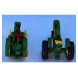 Tractor Book & Toy Collection – 3 Books + 6 Tractors Including John Deere Tin Box with Wrench