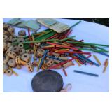 Vintage Tinker Toy & Lincoln Log Sets – Classic American Building Toys