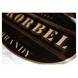 Korbel Brandy Metal Advertising Sign – 24" x 13"