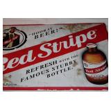 Vintage Red Stripe Beer Advertising Sign – Jamaican Lager Décor