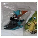 1988 Land Before Time Dinosaur Toy set + – Amblin/UCS Pizza Hut Promo (10 Figures)