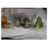 1988 Land Before Time Dinosaur Toy set + – Amblin/UCS Pizza Hut Promo (10 Figures)