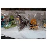 1988 Land Before Time Dinosaur Toy set + – Amblin/UCS Pizza Hut Promo (10 Figures)