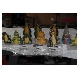 1988 Land Before Time Dinosaur Toy set + – Amblin/UCS Pizza Hut Promo (10 Figures)