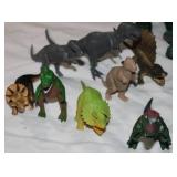Assorted Dinosaur & Creature Collection – 19 Pieces Including Earl (Dinosaurs TV Show) & Magellan (Eureeka’s Castle)