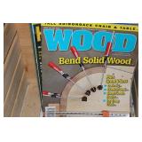 Woodworking & Home Improvement Magazine Collection – Approx. 70 Issues + Wooden Storage Case
