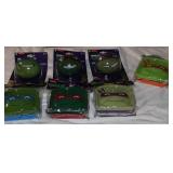Teenage Mutant Ninja Turtles Food Container Lot – 4 Sandwich Savers & 3 Snack O
