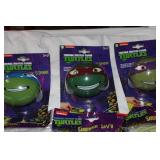 Teenage Mutant Ninja Turtles Food Container Lot – 4 Sandwich Savers & 3 Snack O