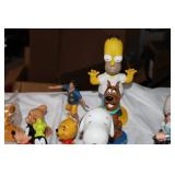 TV & Movie Bobblehead/Nodder Collection – 22 Figures Including Simpsons, Star Wars, Toy Story, Shrek, Scooby-Doo & More
