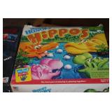 Lot of 4 Classic & Cult-Favorite Board Games – Mancala, Hungry Hungry Hippo Vampire Hunter, Labyrinth & Vampire Hunter the game