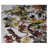 Massive Collection of Plastic & Rubber Animal Figures – Hundreds Included