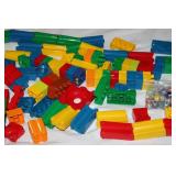 Collection of Block N Roll Building Blocks – Compatible with Duplo