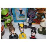 Entertainment Bobblehead/Nodder Collection – 22 Figures Including Looney Tunes, Archie, Popeye, Marvel & More