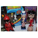 Entertainment Bobblehead/Nodder Collection – 22 Figures Including Looney Tunes, Archie, Popeye, Marvel & More