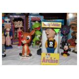 Entertainment Bobblehead/Nodder Collection – 22 Figures Including Looney Tunes, Archie, Popeye, Marvel & More