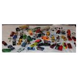Collection of 45 Die-Cast Cars – Hot Wheels, Matchbox & More – Well-Used Condition