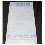 WHB 40 Star Survey – June 13, 1969 + Beatles 45 RPM “Get Back / Don’t Let Me Down” with Sleeve