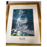 Framed Art Print: Monet