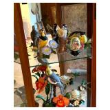 Extensive Assortment of Bird Figurines, Dioramas, and Accents