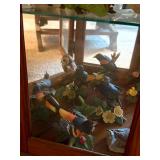 Extensive Assortment of Bird Figurines, Dioramas, and Accents