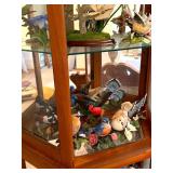 Collection of Porcelain and Glass Bird Figurines