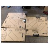 Lot of  Metalux 2 ft. x 4 ft. 4500 Lumens Integrated LED Flat Panel Light 4000KCustomer Returns See Pictures