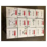 Lot of HDX 12 in. x 12 in. x 1 in. Allergen Plus Pleated Air Filter FPR 7, MERV 11 Customer Returns See Pictures