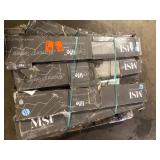 14 Boxes of A&A Surfaces Urban Ash 20 MIL x 7 in. x 48 in. Glue Down Luxury Vinyl Plank Flooring (39.52 sq. ft. / case)  Customer Returns See Pictures