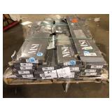 14 Boxes of A&A Surfaces Urban Ash 20 MIL x 7 in. x 48 in. Glue Down Luxury Vinyl Plank Flooring (39.52 sq. ft. / case)  Customer Returns See Pictures