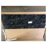 Hampton Bay 6 ft. Straight Laminate Countertop All-Inclusive Kit in Textured Sombra with Eased Edge and Loose Backsplash Damaged Customer Returns See Pictures