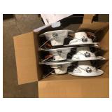 Feit Electric 5/6 in. 925 Lumens Selectable 5CCT Dimmable Integrated LED Retrofit Recessed Light Baffle Trim, White 6-Pack  Customer Returns See Pictures