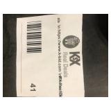 SOCBAZZAR 32 in. x 80 in. 5-Lite Solid Core Frosted Glass White Primed Composite MDF Interior Door Slab No Hardware IncludedCustomer Returns See Pictures