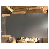 FORTIS DOORS 42 in. x 80 in. Universal/Reversible Gray Primed Steel Commercial Door Slab with 180 Minute Fire Rating  Customer Returns See Pictures