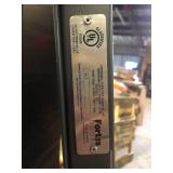 FORTIS DOORS 42 in. x 80 in. Universal/Reversible Gray Primed Steel Commercial Door Slab with 180 Minute Fire Rating  Customer Returns See Pictures