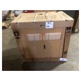 Hampton Bay 36 in. W x 24 in. D x 34.5 in. H Assembled Base Kitchen Cabinet in Unfinished with Recessed Panel  Customer Returns See Pictures