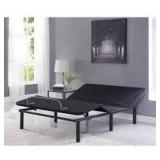 MAYKOOSH Black, Twin XL, Height Electric Adjustable Bed Frame Base With Wireless Remote Control Customer Returns See Pictures