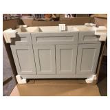 Bathroom Vanity No Granite Top  Customer Returns See Pictures