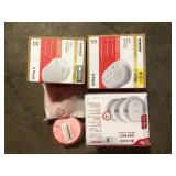 Lot of Assorted Smoke Detectors Various Models and Conditions Customer Returns See Pictures