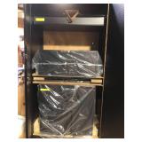 Husky Tall and Extra Wide Heavy Duty Welded Steel Garage Storage System in Black Damaged   Customer Returns See Pictures